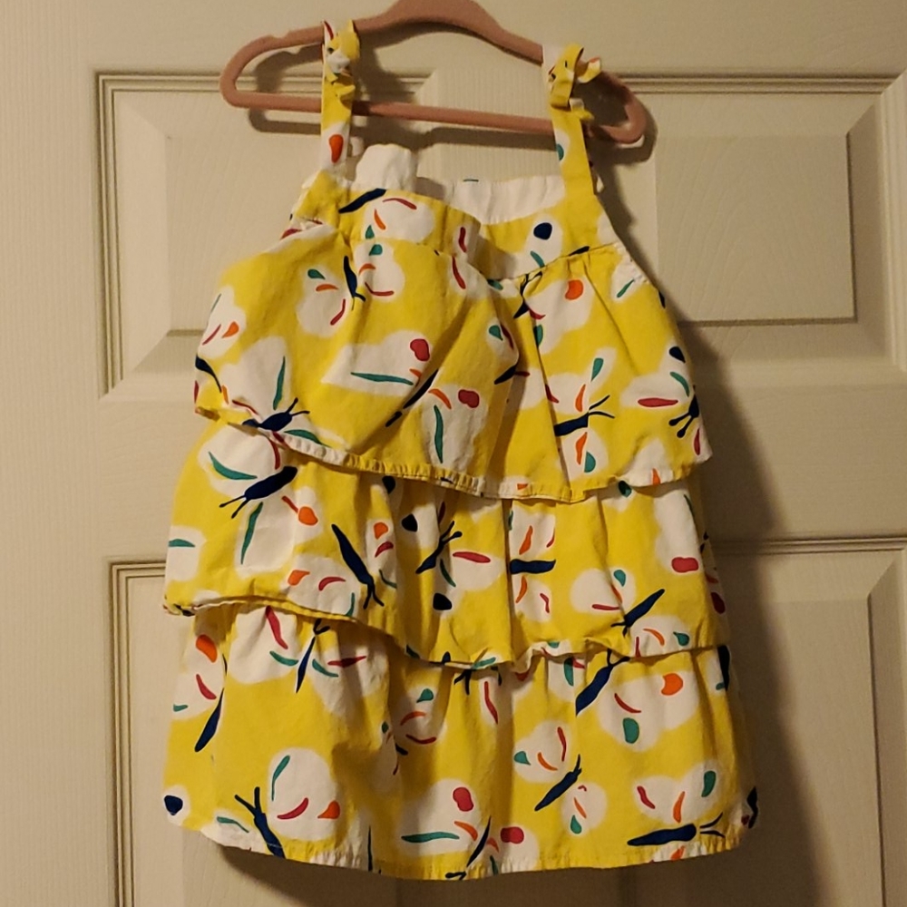 Hanna butterfly ruffle top